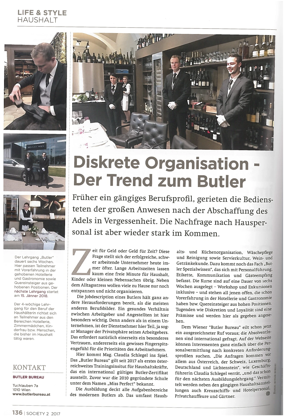 Beitrag in "Society", Ausgabe Nr. 372