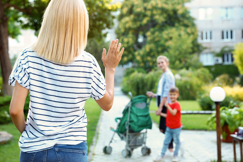 A nanny to support the household